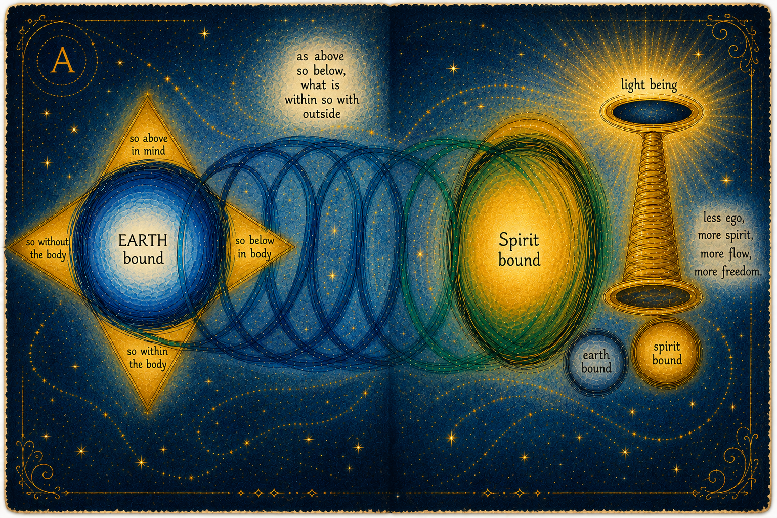 RW Cosmic Spiral