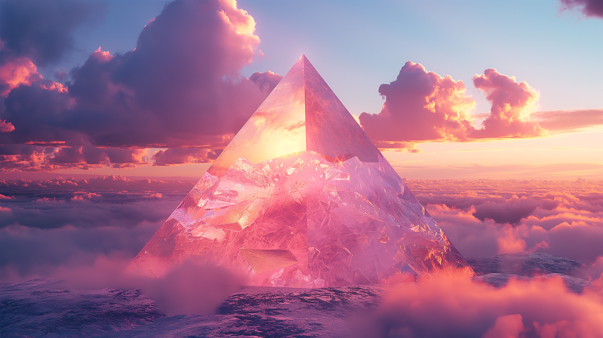 crystal pyramid crystal pyramid